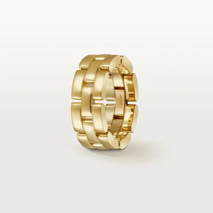 Bague Maillon Panthère – Or jaune – Cartier