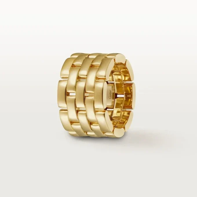 Bague Maillon Panthère – Or jaune – Cartier