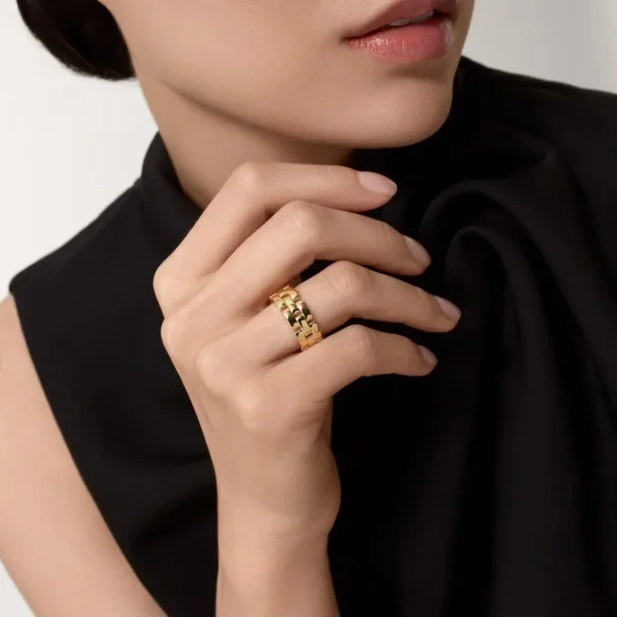 Bague Maillon Panthère – Or jaune – Cartier