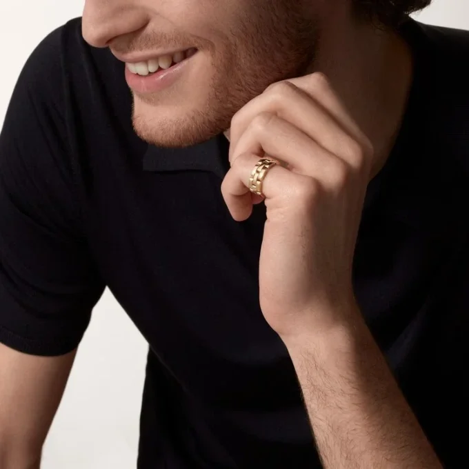 Bague Maillon Panthère – Or jaune – Cartier