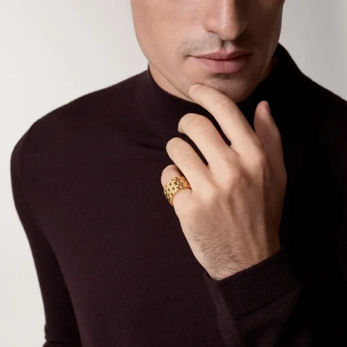 Bague Maillon Panthère – Or jaune – Cartier