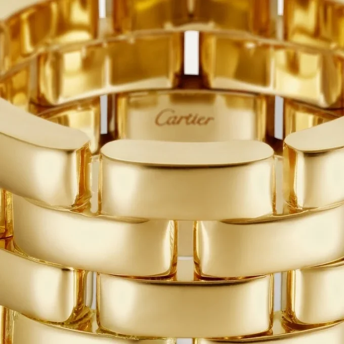 Bague Maillon Panthère – Or jaune – Cartier