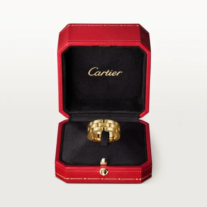Bague Maillon Panthère – Or jaune – Cartier