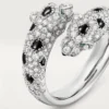 Bague Panthere de Cartier, semi-sertie
