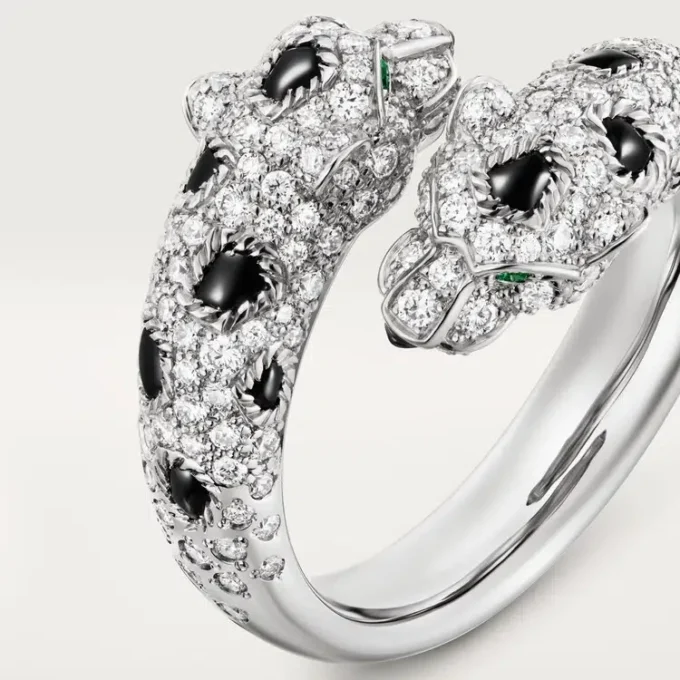 Bague Panthere de Cartier, semi-sertie