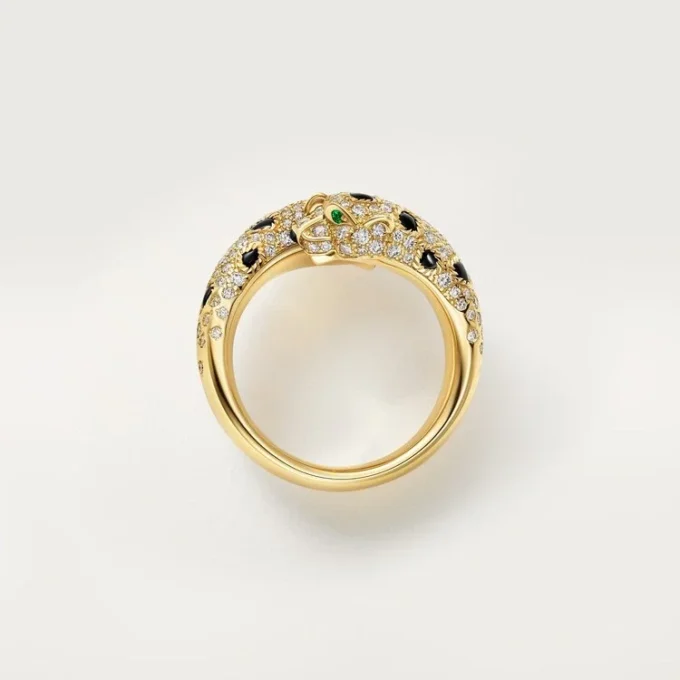 Bague Panthere de Cartier, semi-sertie