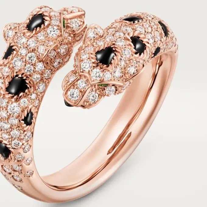 Bague Panthere de Cartier, semi-sertie