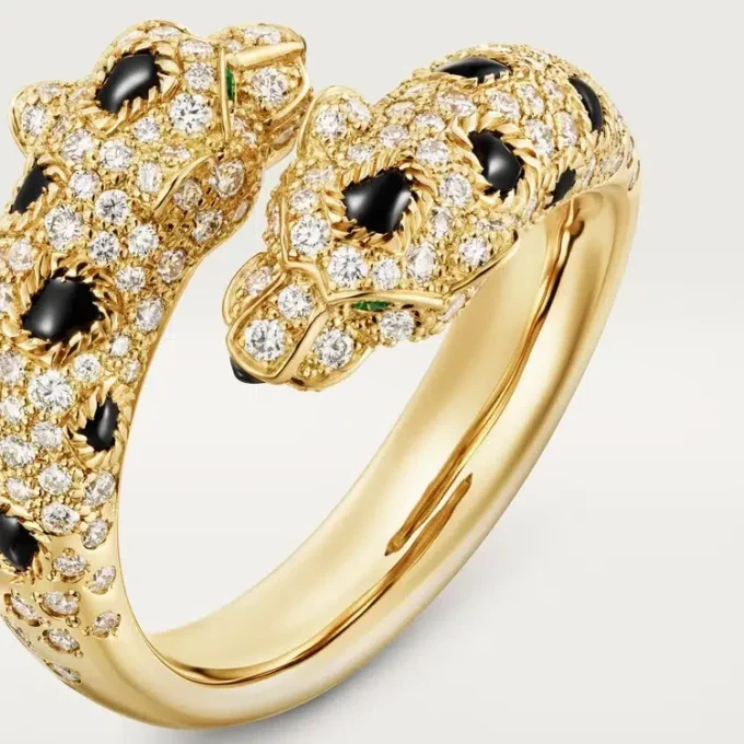 Bague Panthere de Cartier, semi-sertie