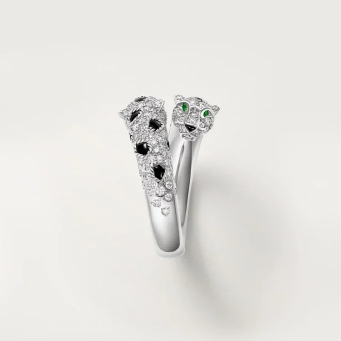 Bague Panthere de Cartier, semi-sertie