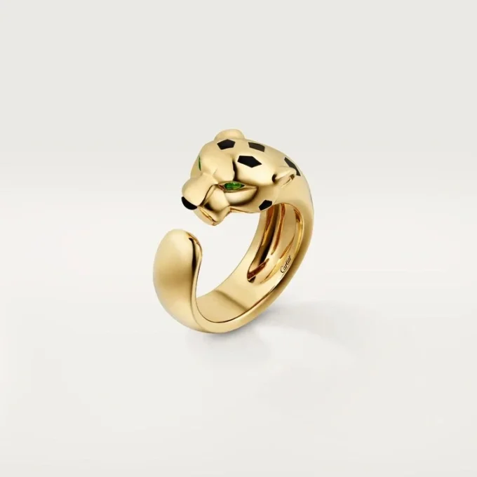 Bague Panthère de Cartier en or jaune et onyx | Cartier US