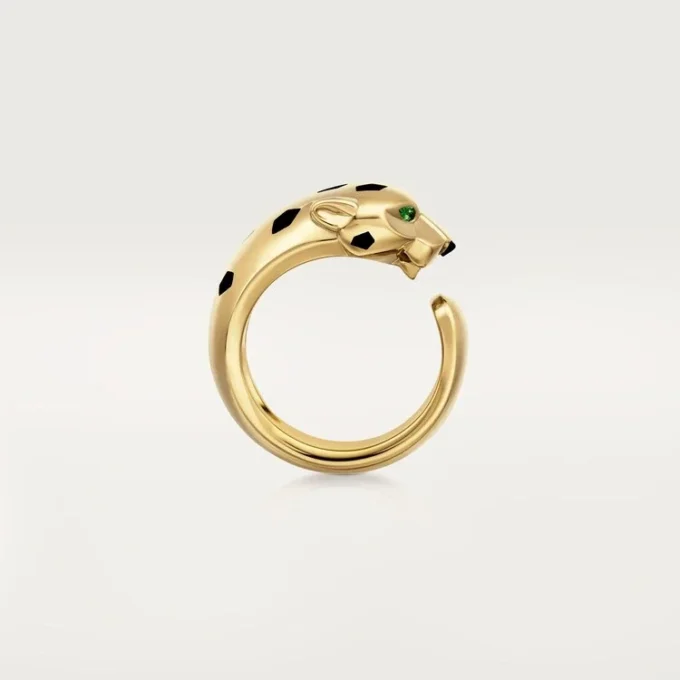 Bague Panthère de Cartier en or jaune et onyx | Cartier US