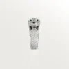 Bague Panthère de Cartier – Or blanc, diamants, émeraudes, onyx – Cartier