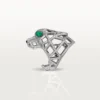 Bague Panthère de Cartier – Or blanc, émeraudes, onyx, diamants – Cartier