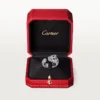 Bague Panthère de Cartier – Or blanc, émeraudes, onyx, diamants – Cartier