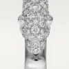 Bague Panthère de Cartier – Or blanc, émeraudes, onyx, diamants – Cartier