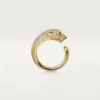 Bague Panthère de Cartier – Or jaune, diamants, émeraudes, onyx – Cartier