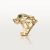 Bague Panthère de Cartier – Or jaune, grenats tsavorites, onyx – Cartier