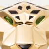 Bague Panthère de Cartier – Or jaune, laque, grenat tsavorite, onyx – Cartier