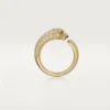 Bague Panthère de Cartier – Or jaune, émeraudes, onyx, diamants – Cartier