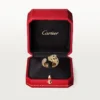 Bague Panthère de Cartier – Or jaune, émeraudes, onyx, diamants – Cartier