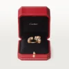Bague Panthère de Cartier – Or rose, grenats tsavorites, onyx – Cartier