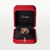 Bague Panthère de Cartier – Or rose, grenats tsavorites, onyx, laque noire, diamants – Cartier