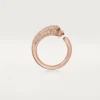 Bague Panthère de Cartier – Or rose, onyx, émeraudes, diamants – Cartier