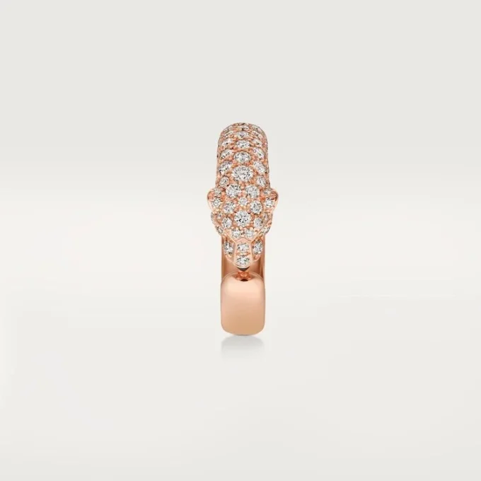 Bague Panthère de Cartier – Or rose, onyx, émeraudes, diamants – Cartier