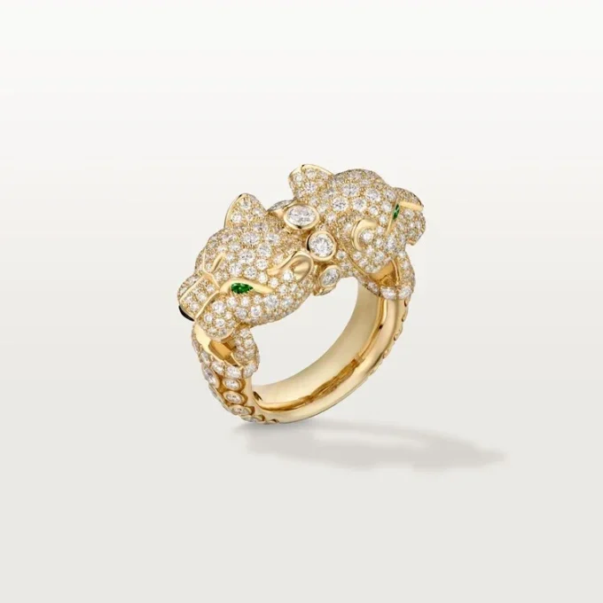 Bague Panthère de Cartier, pavée