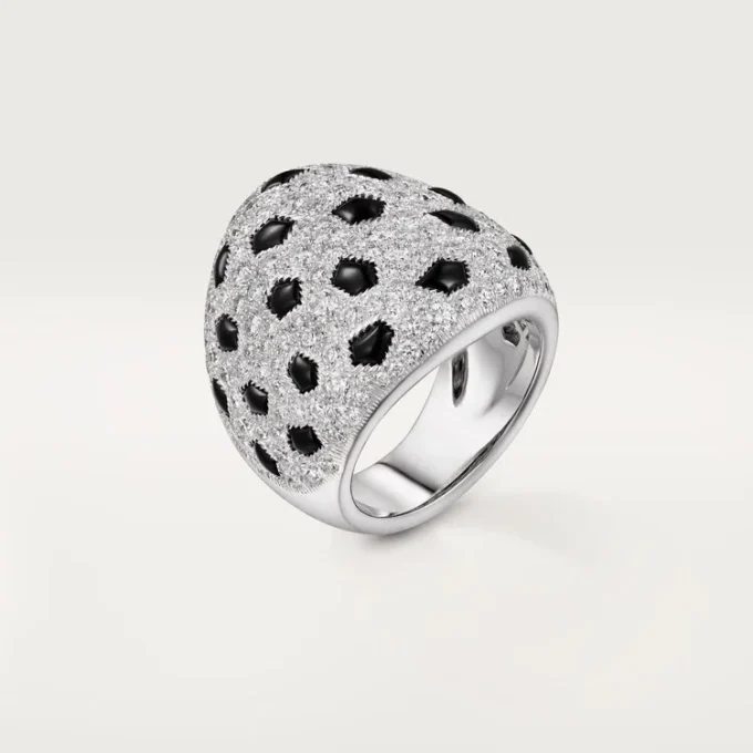 Bague Panthère de Cartier, pavée