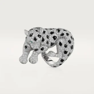Bague Panthère de Cartier, pavée