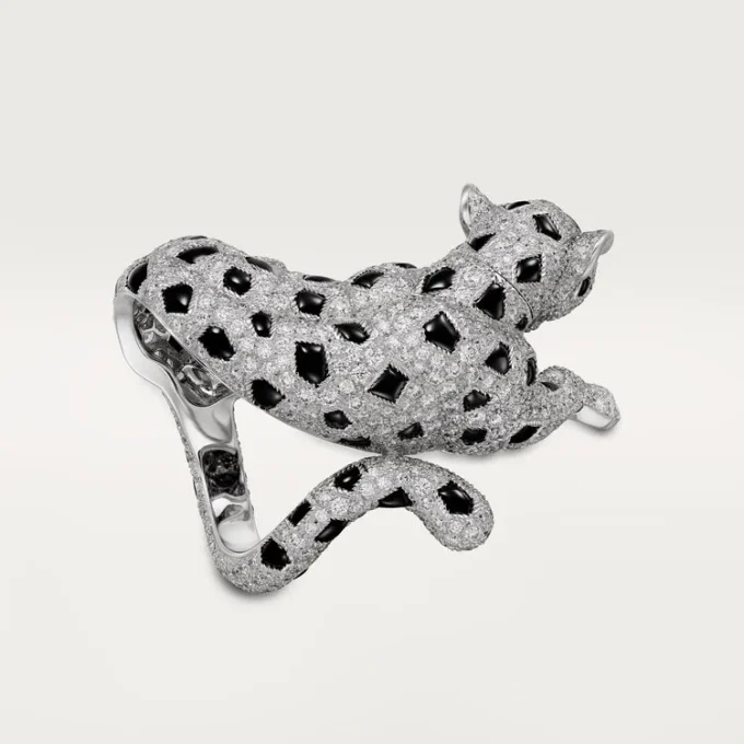 Bague Panthère de Cartier, pavée