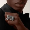 Bague Panthère de Cartier, pavée