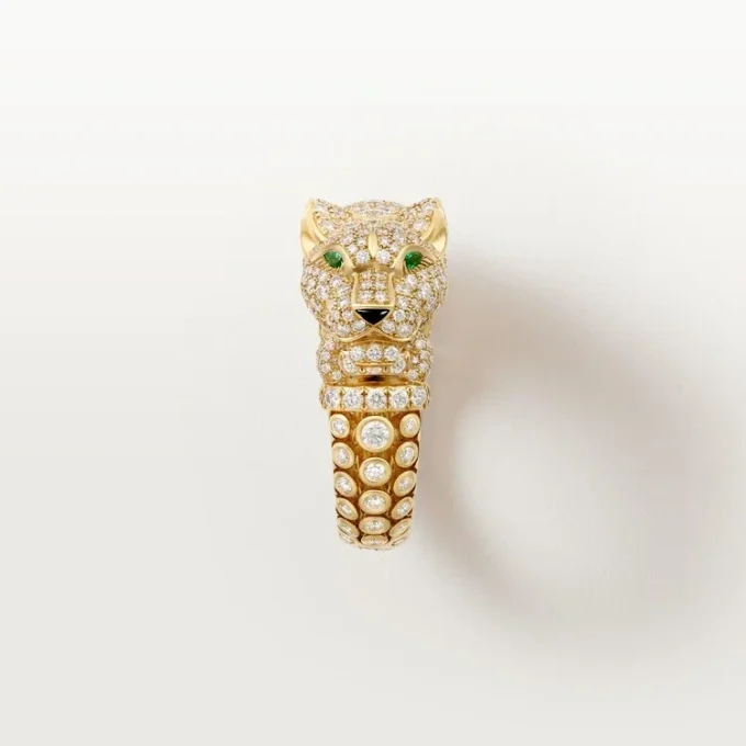 Bague Panthère de Cartier, pavée