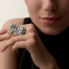Bague Panthère de Cartier, pavée