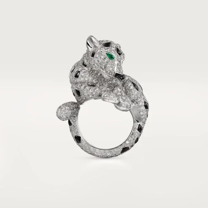 Bague Panthère de Cartier, pavée