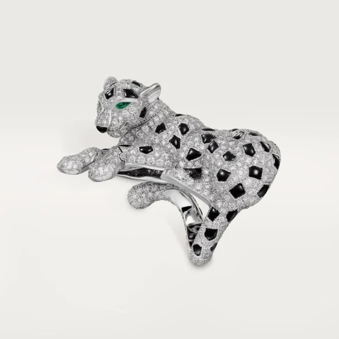 Bague Panthère de Cartier, pavée