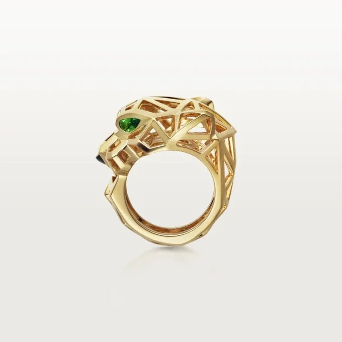 Bague Panthère de Cartier – Tsavorite et or jaune | Cartier US