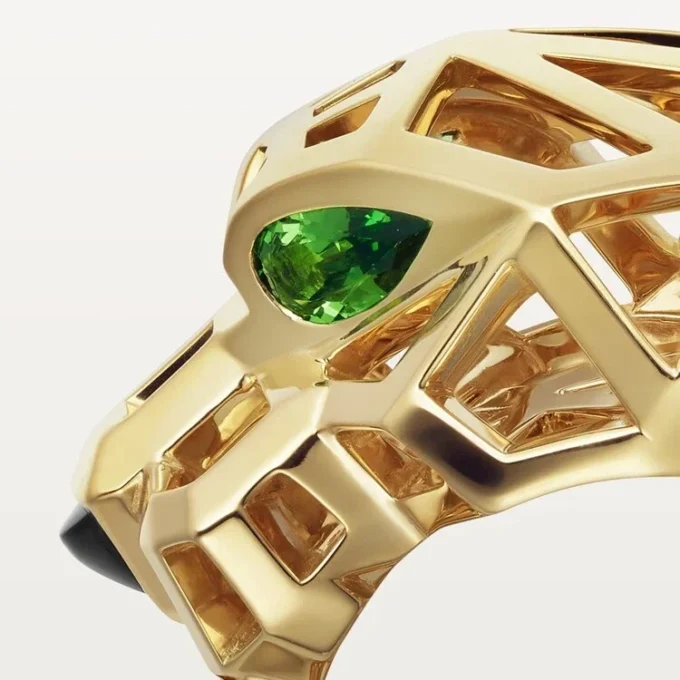 Bague Panthère de Cartier – Tsavorite et or jaune | Cartier US