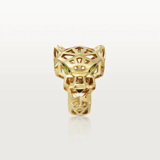 Bague Panthère de Cartier – Tsavorite et or jaune | Cartier US