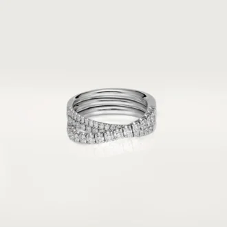 Bague Étincelle de Cartier – Or blanc, diamants – Cartier