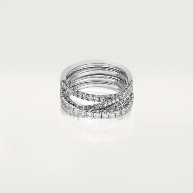 Bague Étincelle de Cartier – Or blanc, diamants – Cartier