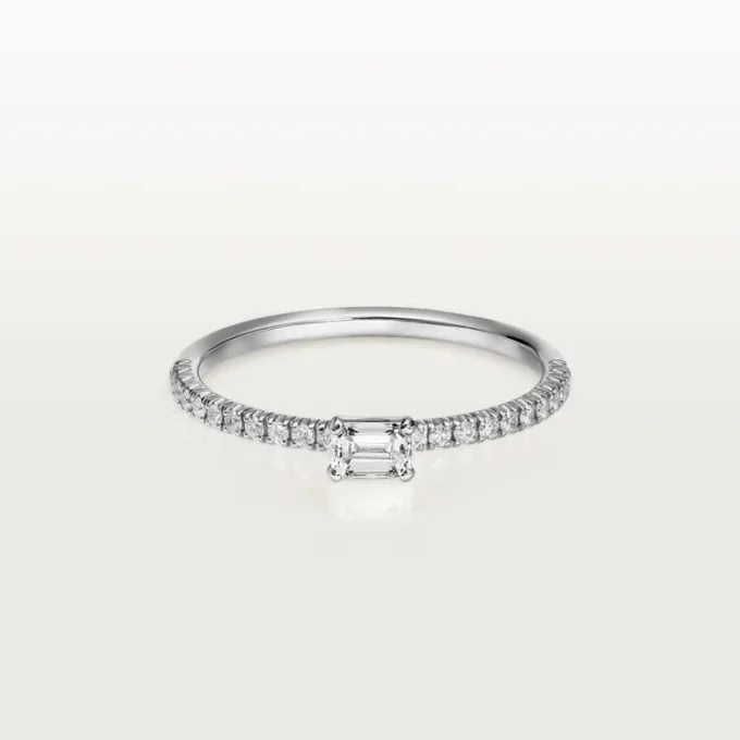 Bague Étincelle de Cartier – Or blanc, diamants – Cartier Bague Étincelle de Cartier – Or blanc, diamants – Cartier