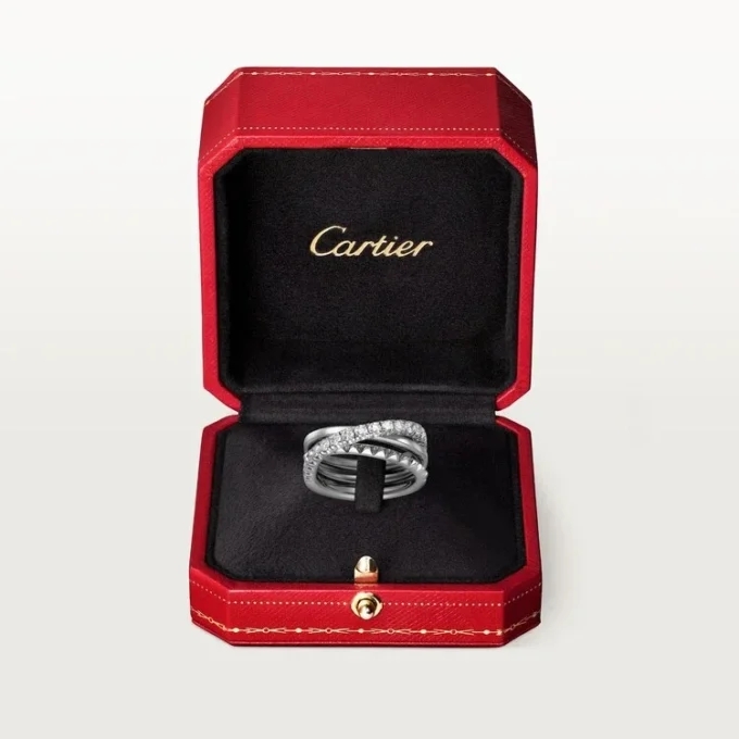 Bague Étincelle de Cartier – Or blanc, diamants – Cartier