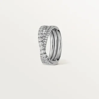 Bague Étincelle de Cartier – Or blanc, diamants – Cartier