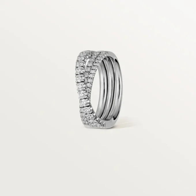 Bague Étincelle de Cartier – Or blanc, diamants – Cartier