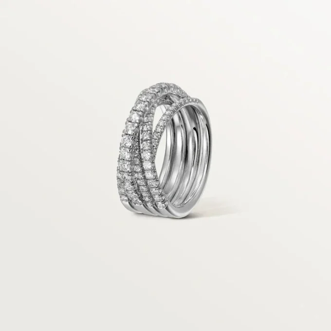 Bague Étincelle de Cartier – Or blanc, diamants – Cartier