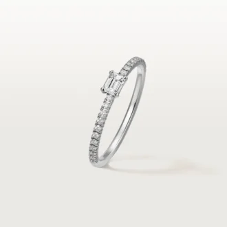 Bague Étincelle de Cartier – Or blanc, diamants – Cartier