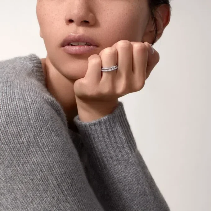 Bague Étincelle de Cartier – Or blanc, diamants – Cartier Bague Étincelle de Cartier – Or blanc, diamants – Cartier
