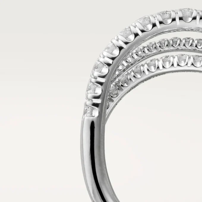 Bague Étincelle de Cartier – Or blanc, diamants – Cartier